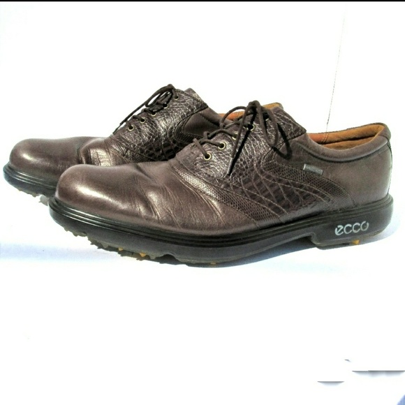 ecco saddle golf shoes